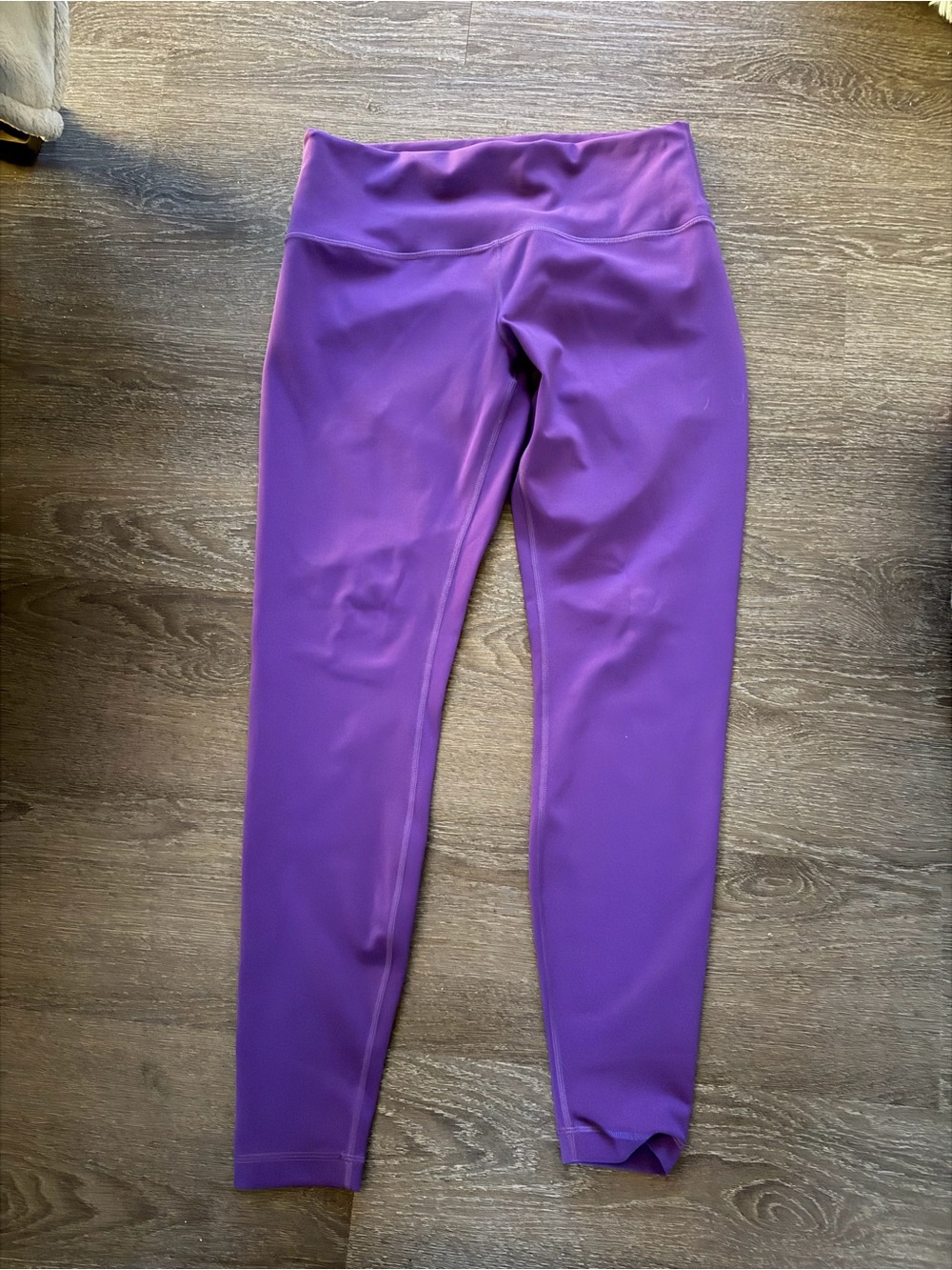 lululemon athletica Wunder Under Purple High-Waist Leggings